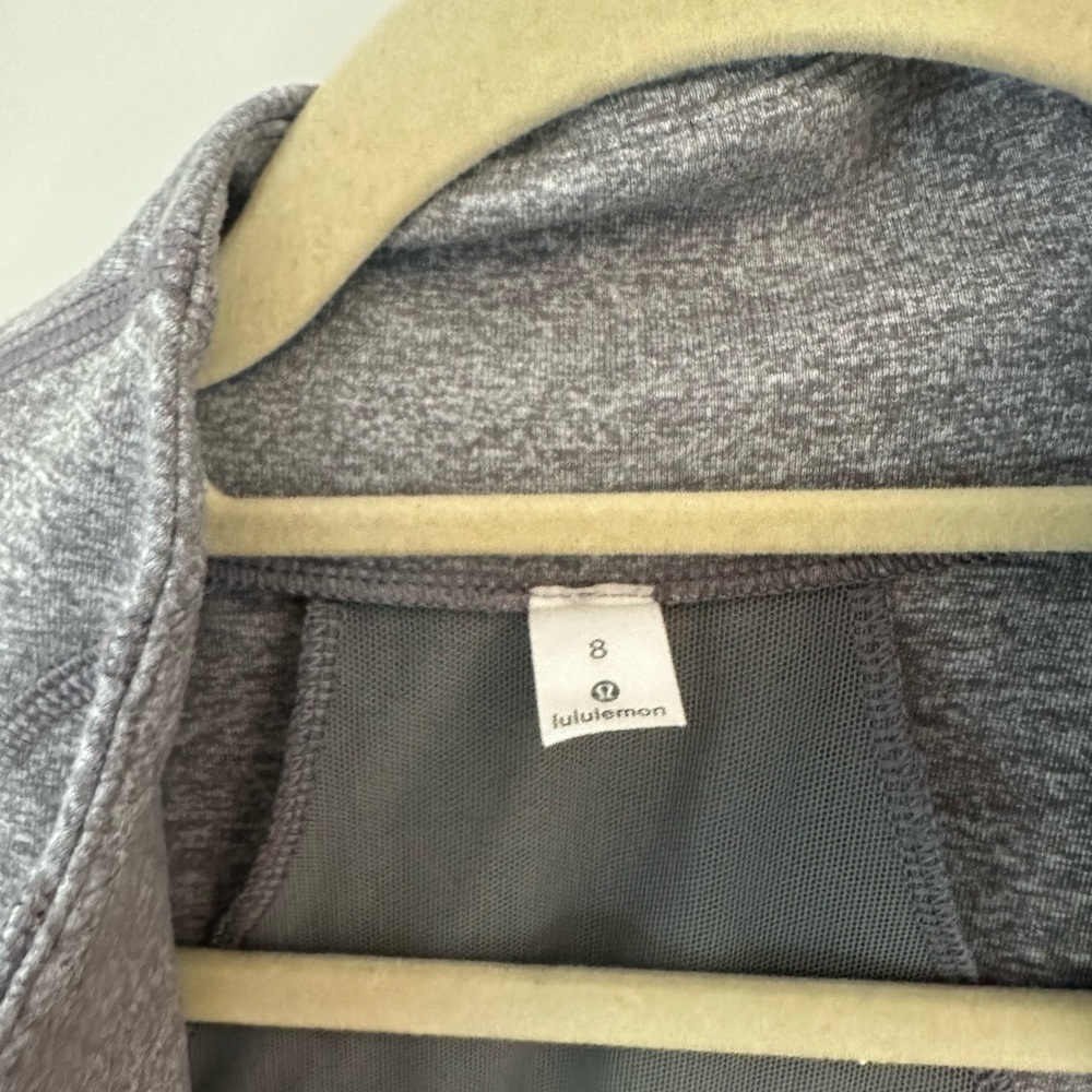 Gray Zip-Up Athletic Jacket - image 2